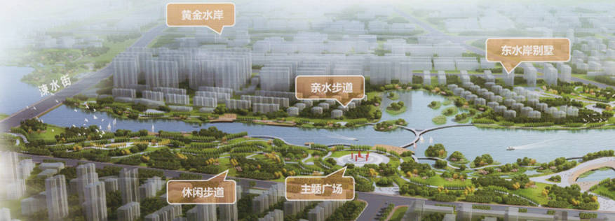 首先,去年底开工的尧梦湖公园(原樊村水库)正在紧张施工中,总面积约