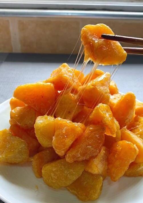 原创厨师长分享拔丝地瓜的做法外酥里软根根拉丝在家轻松就搞定