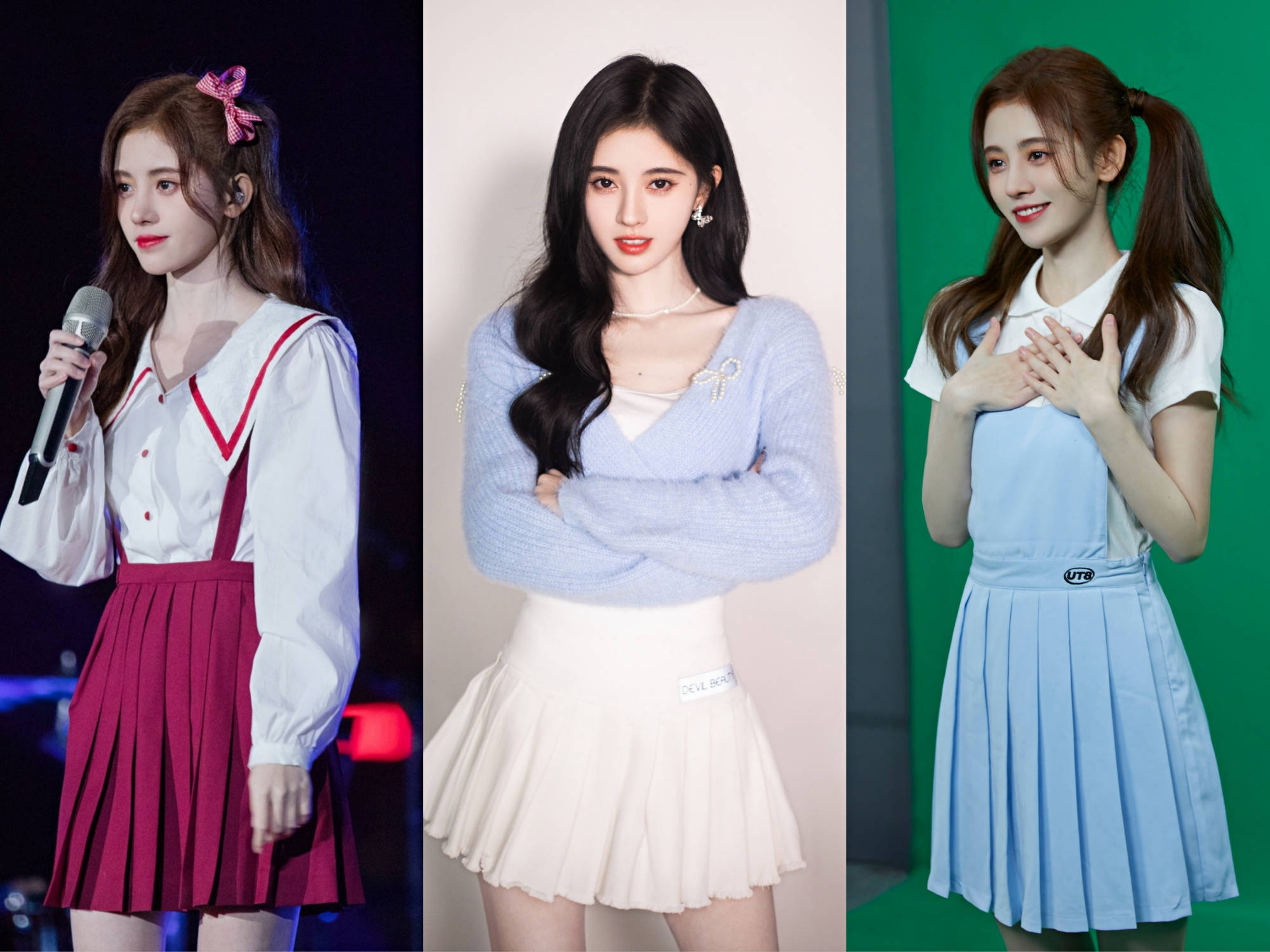 要说少女感谁还能pk得过鞠婧祎她的开春穿搭真的值得看