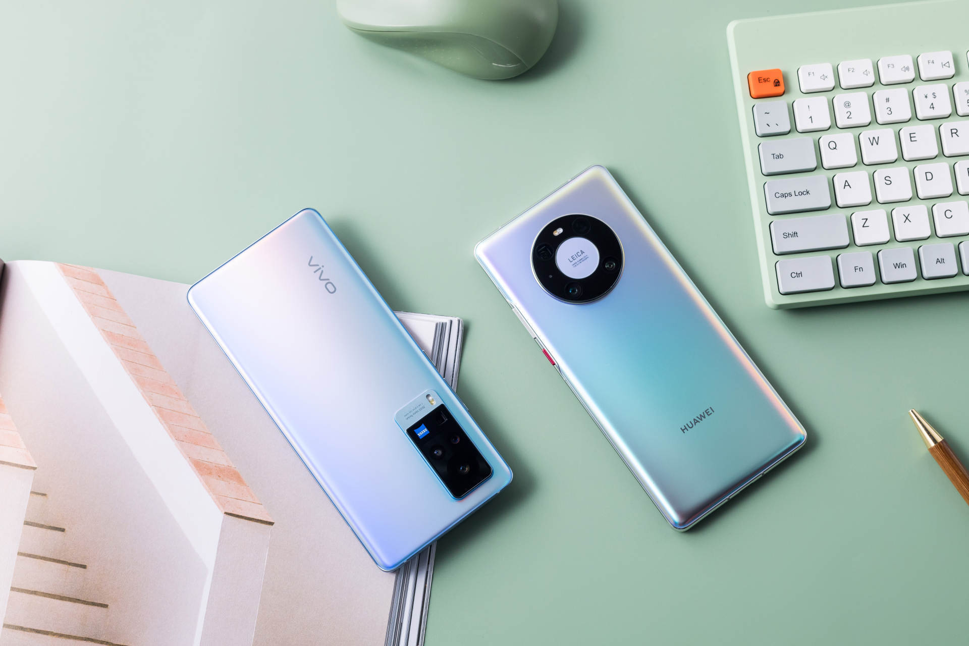 影像与颜值vivo与华为的这两款旗舰从来无需二选一