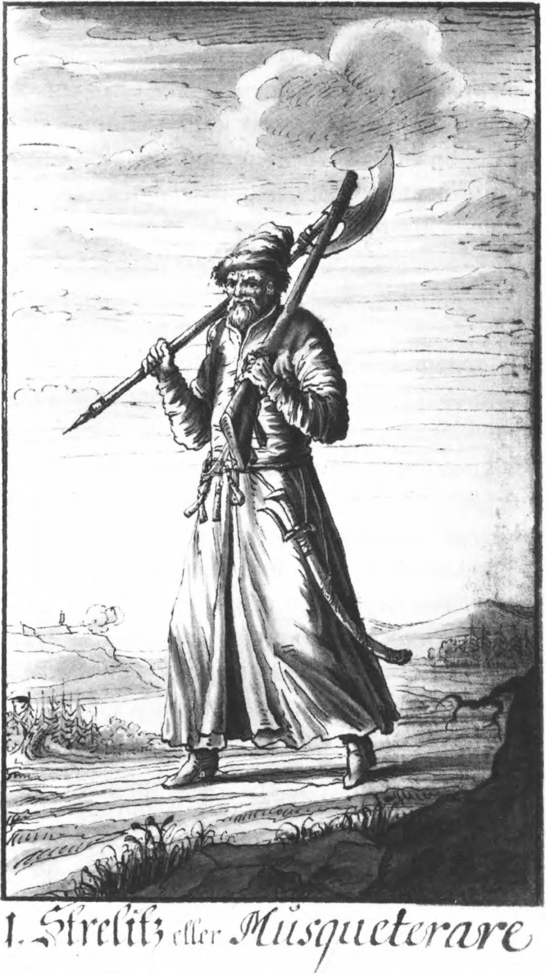 原创燧发枪的东亚传奇之旅当清军里朝鲜火枪手杠上沙俄哥萨克