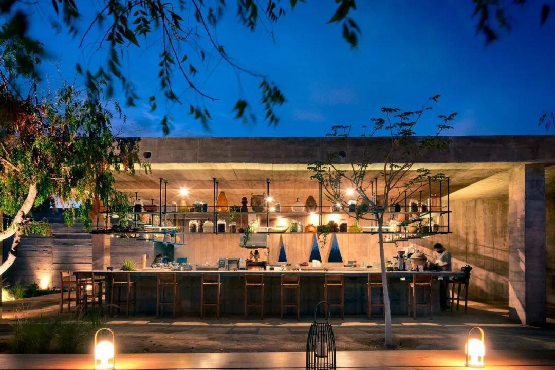 这野奢民宿火了混凝土的高级演绎