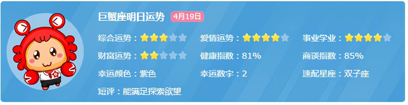 12星座明日运势分析 21年4月19日 理财