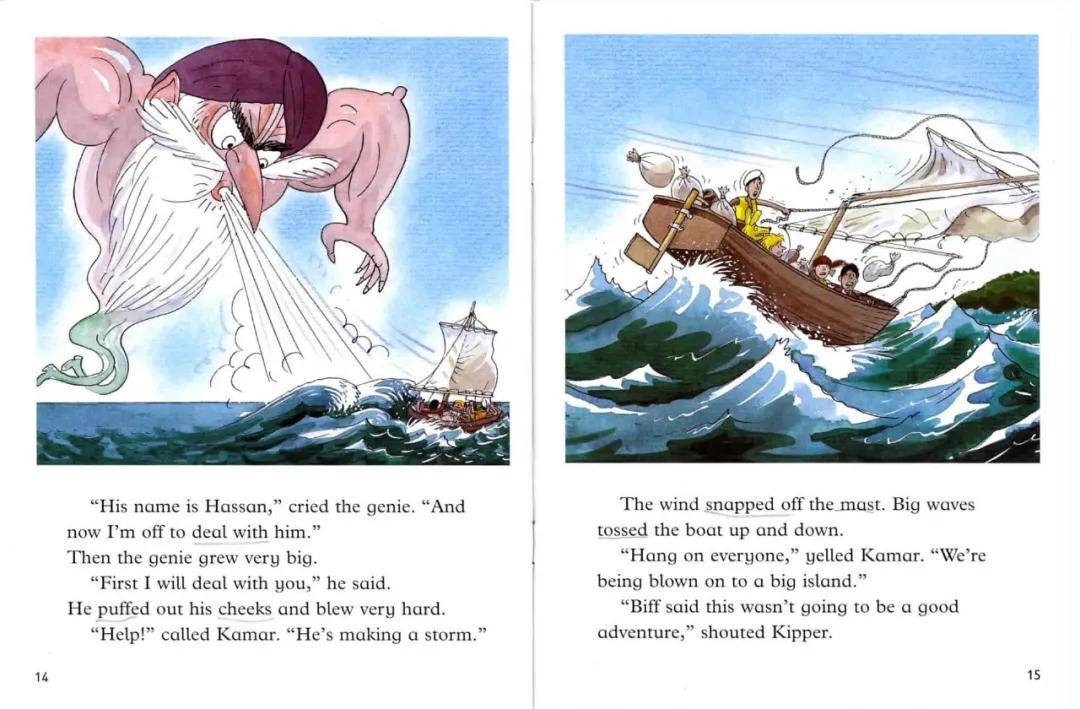 伴读牛津树808theevilgenie中