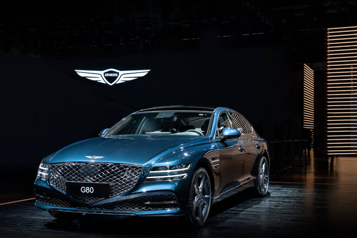 捷尼赛思首次登陆2021上海国际车展g80和gv80开启预售