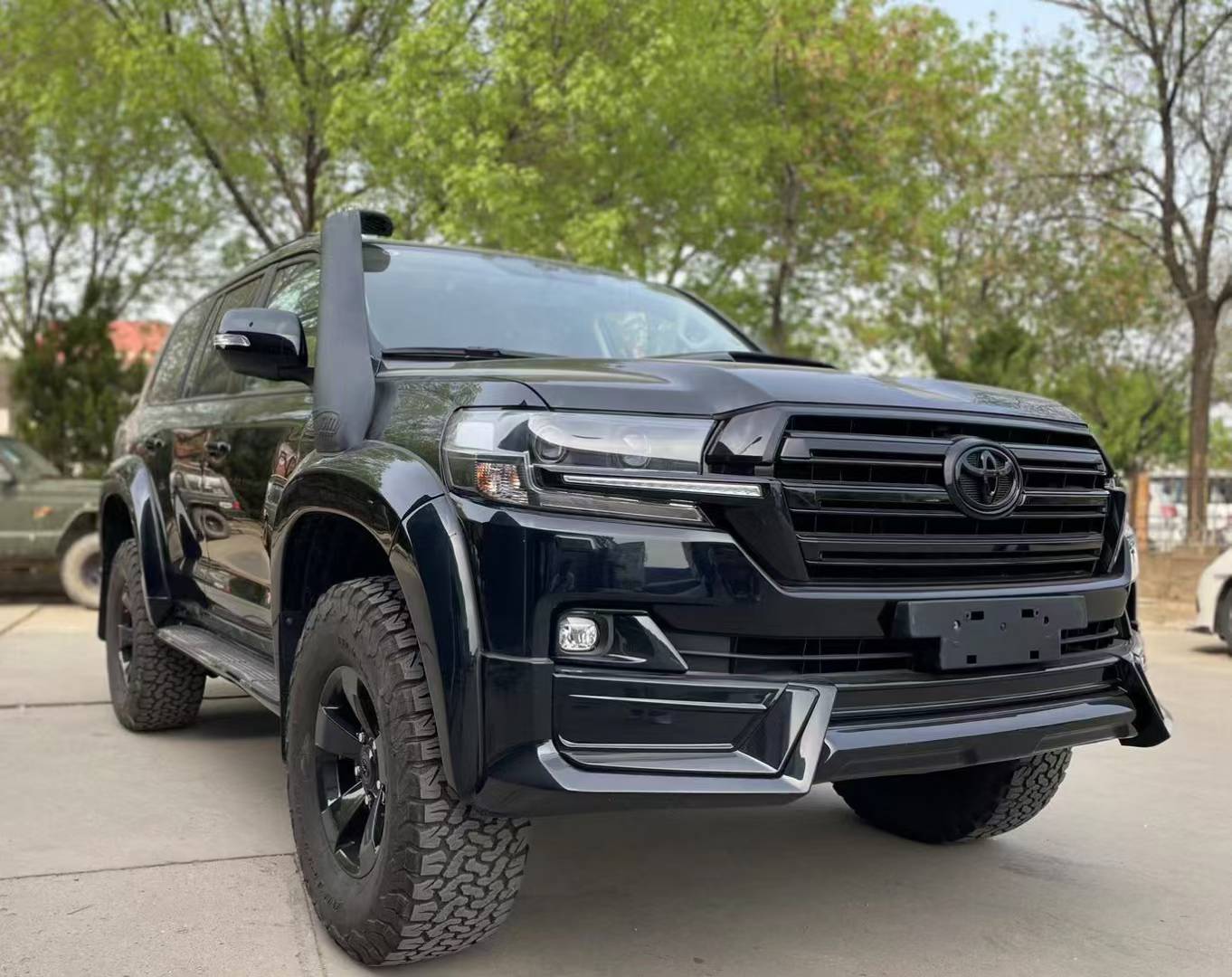 酷路泽4500变黑金刚这味道你喜欢吗