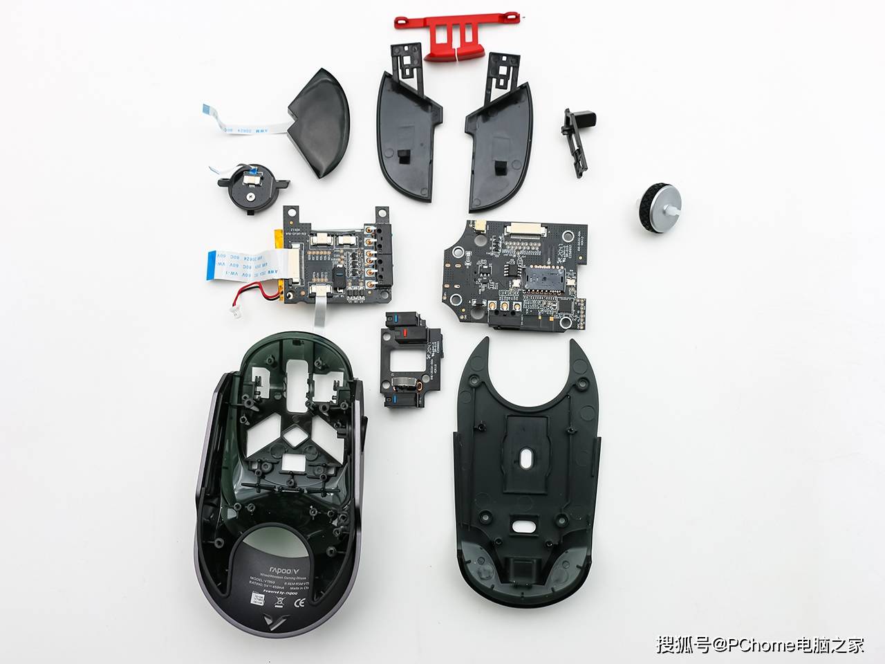 探究极致操作手感背后的奥秘 雷柏vt960电竞鼠标拆解评测