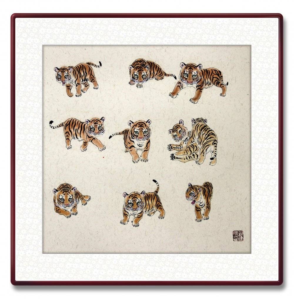 画作欣赏有趣是人性的最高境界画家刘建民作品欣赏