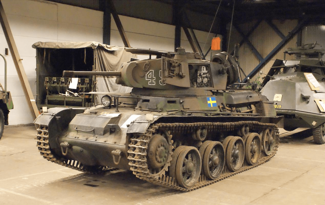 捷克的38t轻型坦克和"stridsvagn m/41"