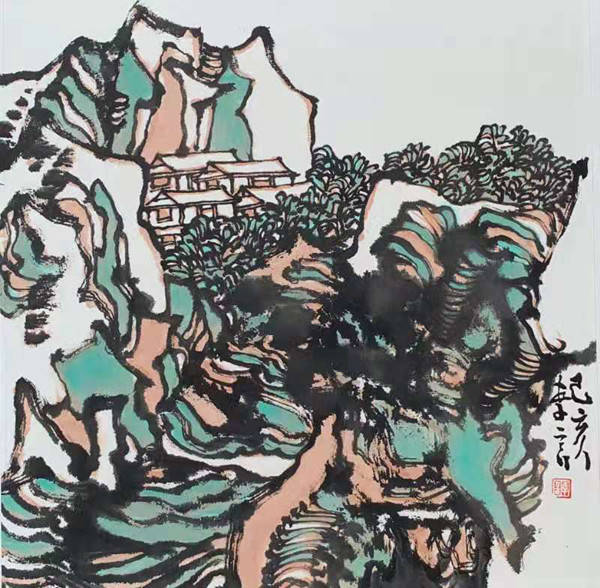 李言上海中青年画家美术作品邀请展