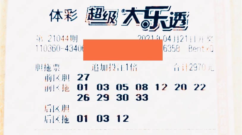 好了,闲话就不多说了,今天这个4月21日也是超级大乐透21044期开奖结果