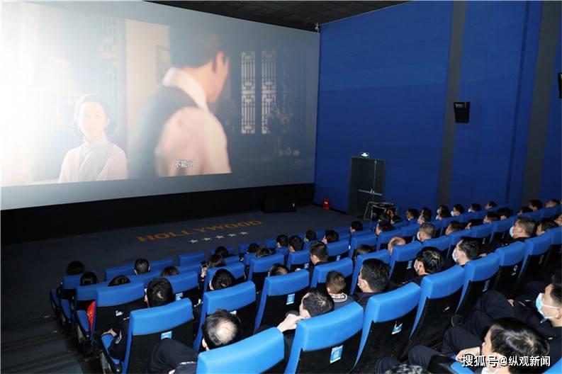 南阳公安组织开展平安中国之守护者观影活动