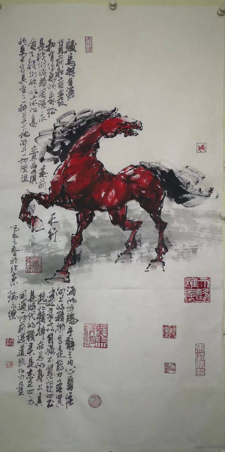 北京著名画家瑞永德欣赏