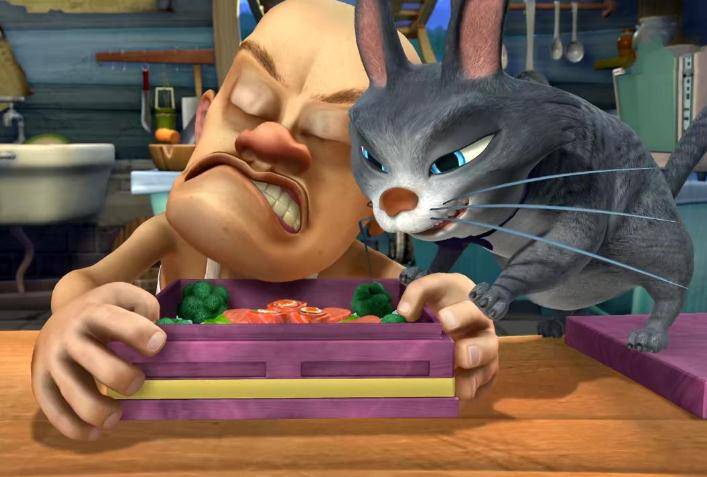 原创熊出没光头强吃过的4种美食生鱼片价格过万而它是无价之宝