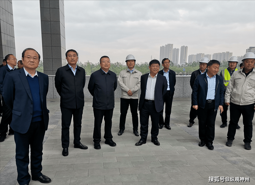 张鹏在文化艺术中心项目建设工地调研_介休市委