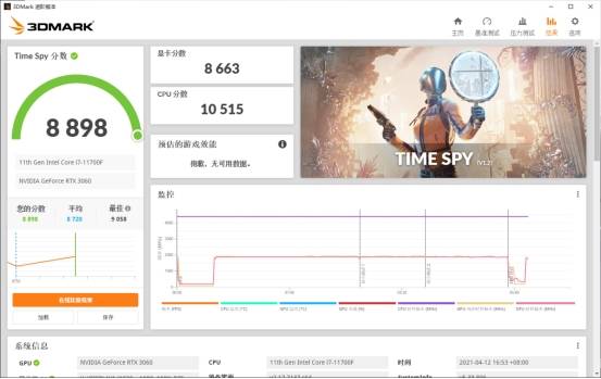 效果|11代i7装机体验：主板横装显卡竖装，RGB同步，性能和颜值要齐飞