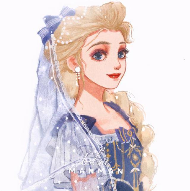 图片[1]-迪士尼公主也爱LO装？艾莎女王略带俏皮，白雪公主稳重大气-魔性次元