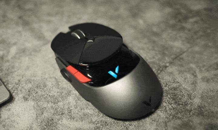 金属机身，超跑炫型，雷柏VT960无线RGB电竞游戏鼠标上手7天感受