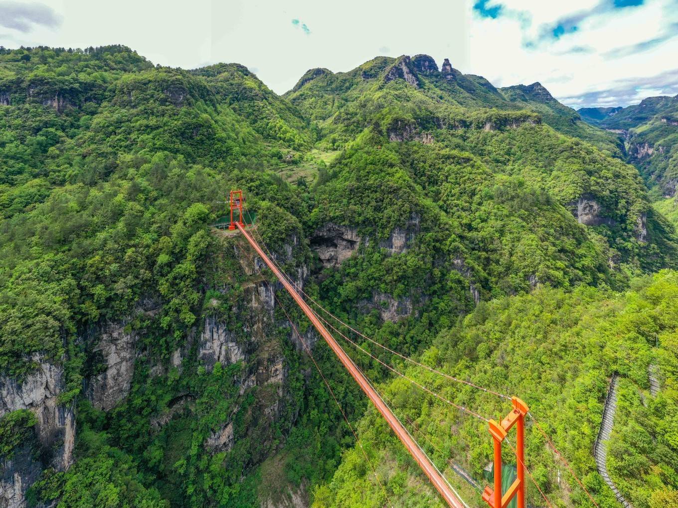 原创沟谷纵横的世外桃源襄阳九路寨游玩攻略