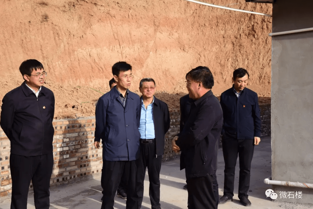 张鹏耀调研石楼县生猪养殖项目建设情况