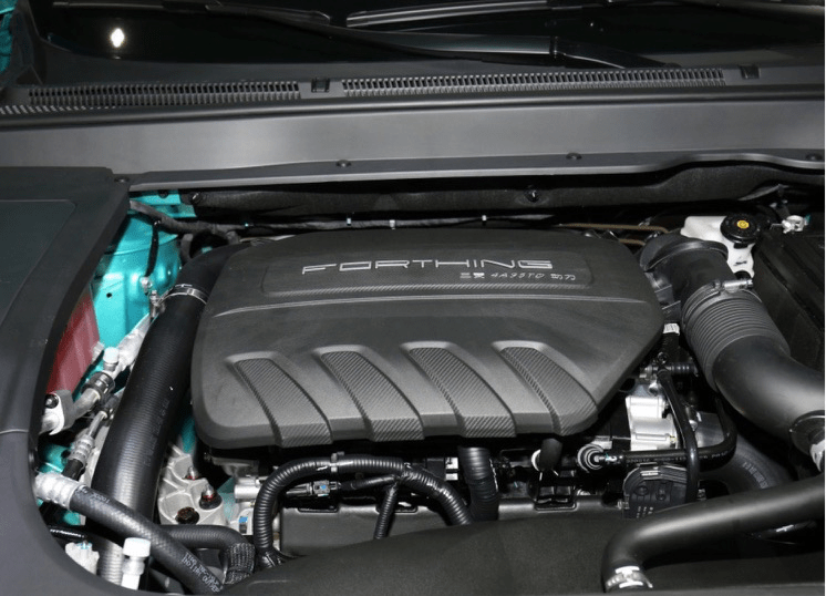 5t涡轮增压发动机,其145kw的最大功率为风行t5 evo提供了强劲动力输出