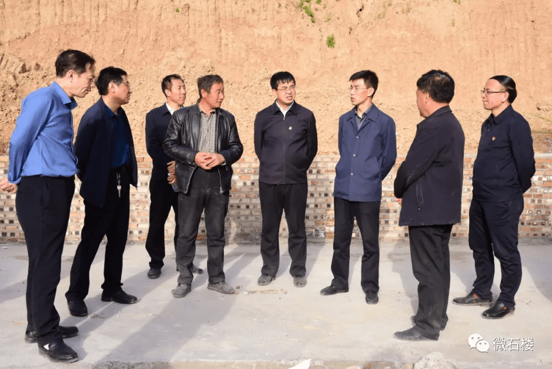 张鹏耀调研石楼县生猪养殖项目建设情况