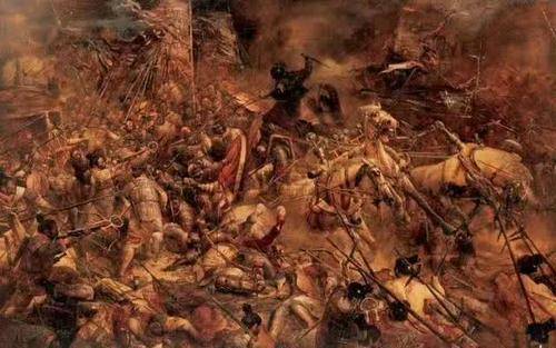 后来石虎一死,皇室内斗,走向衰败.