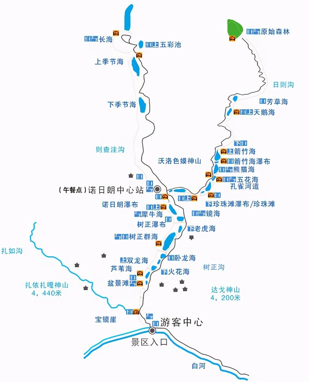 川藏旅游地图图片