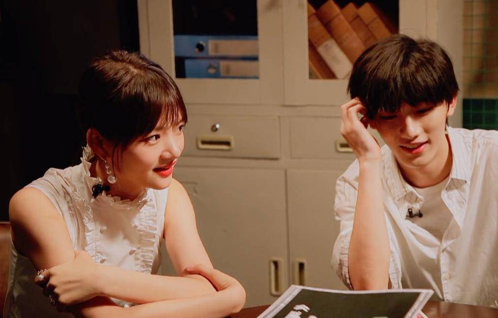 任敏和丁程鑫素颜拍戏给到脸部特写后才知演员和男团的差距