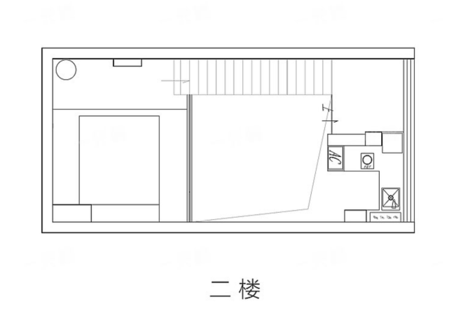 50平打造现代风单身loft公寓
