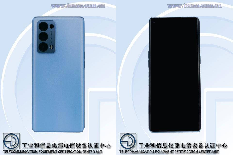 设计|OPPO Reno6 Pro/Pro+入网照曝光：延续前代设计