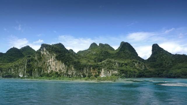 属牛旺财山水风景图片图片