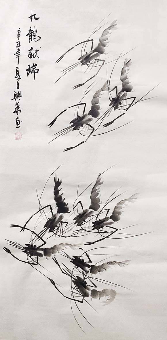 画家罗兴华 以墨为骨 酣畅淋漓