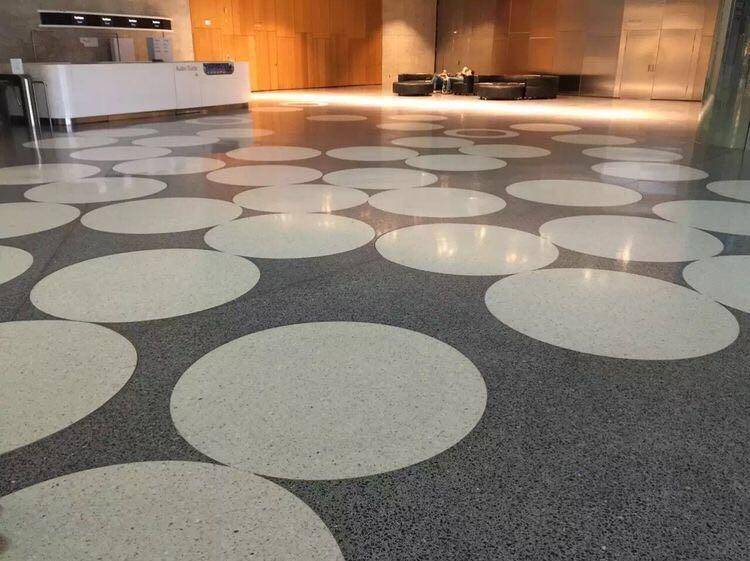 无机磨石地坪和水磨石地坪有什么区别?_色彩