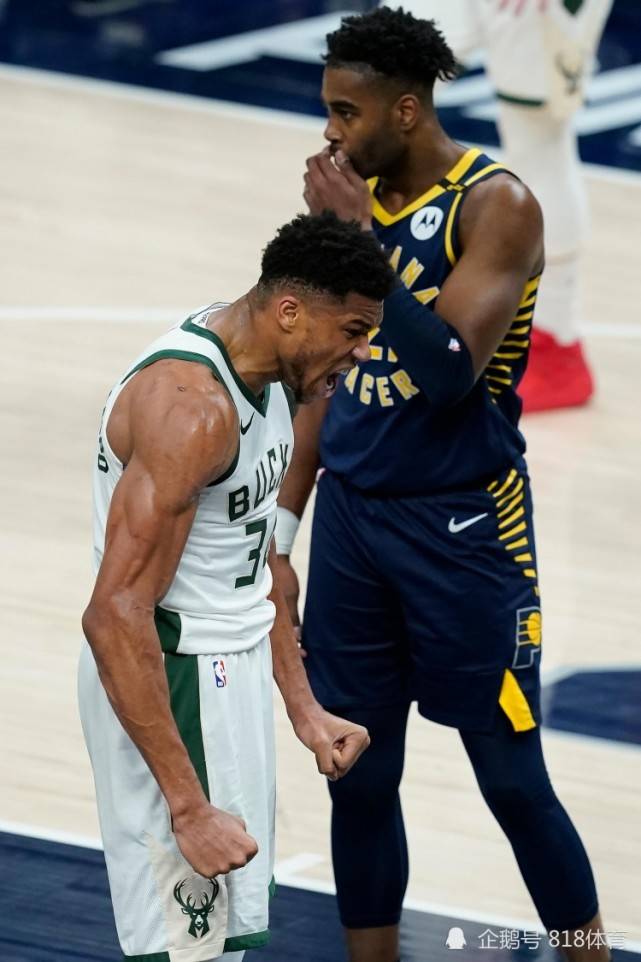 字母哥75 %命中率砍下40 15 5,巴克利后第一人_皮尔斯