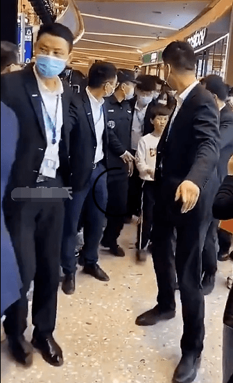 陈数出席活动排场太大,保镖为其开路推搡小孩惹争议