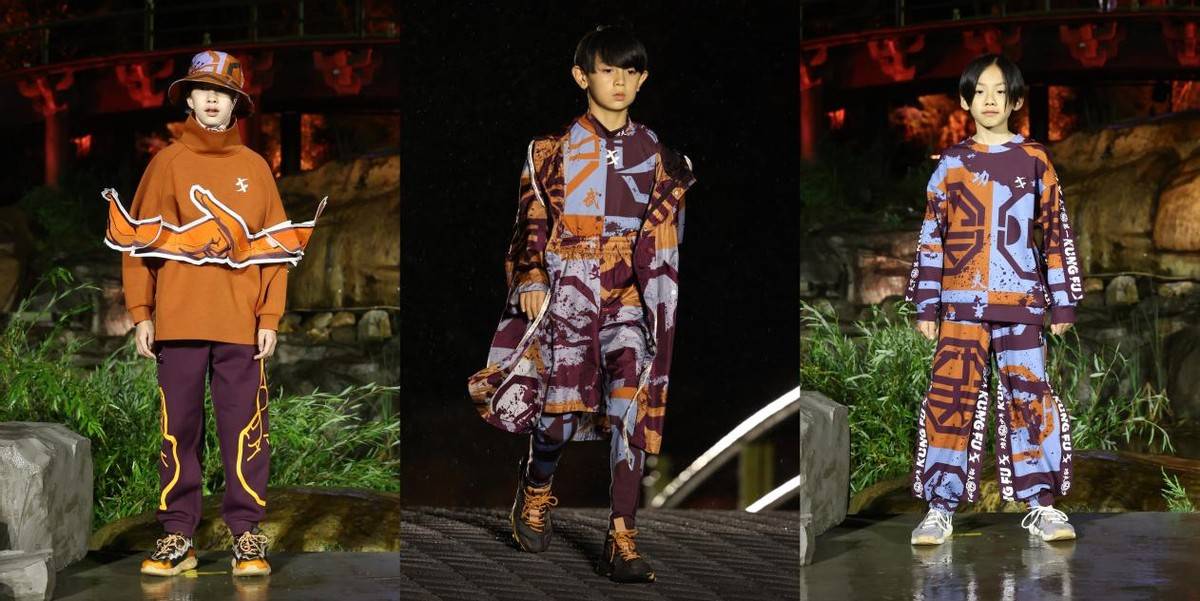 特步儿童少林功夫大秀释小龙易烊昱华演绎中国少年功夫精神