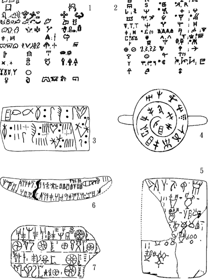 克里特文明线形文字图片