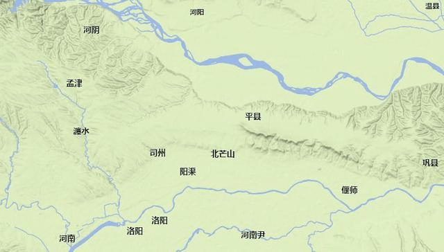 王匡率軍在河陽津(地址當在洛陽東北方向的平陰縣的西北方的平縣附近)