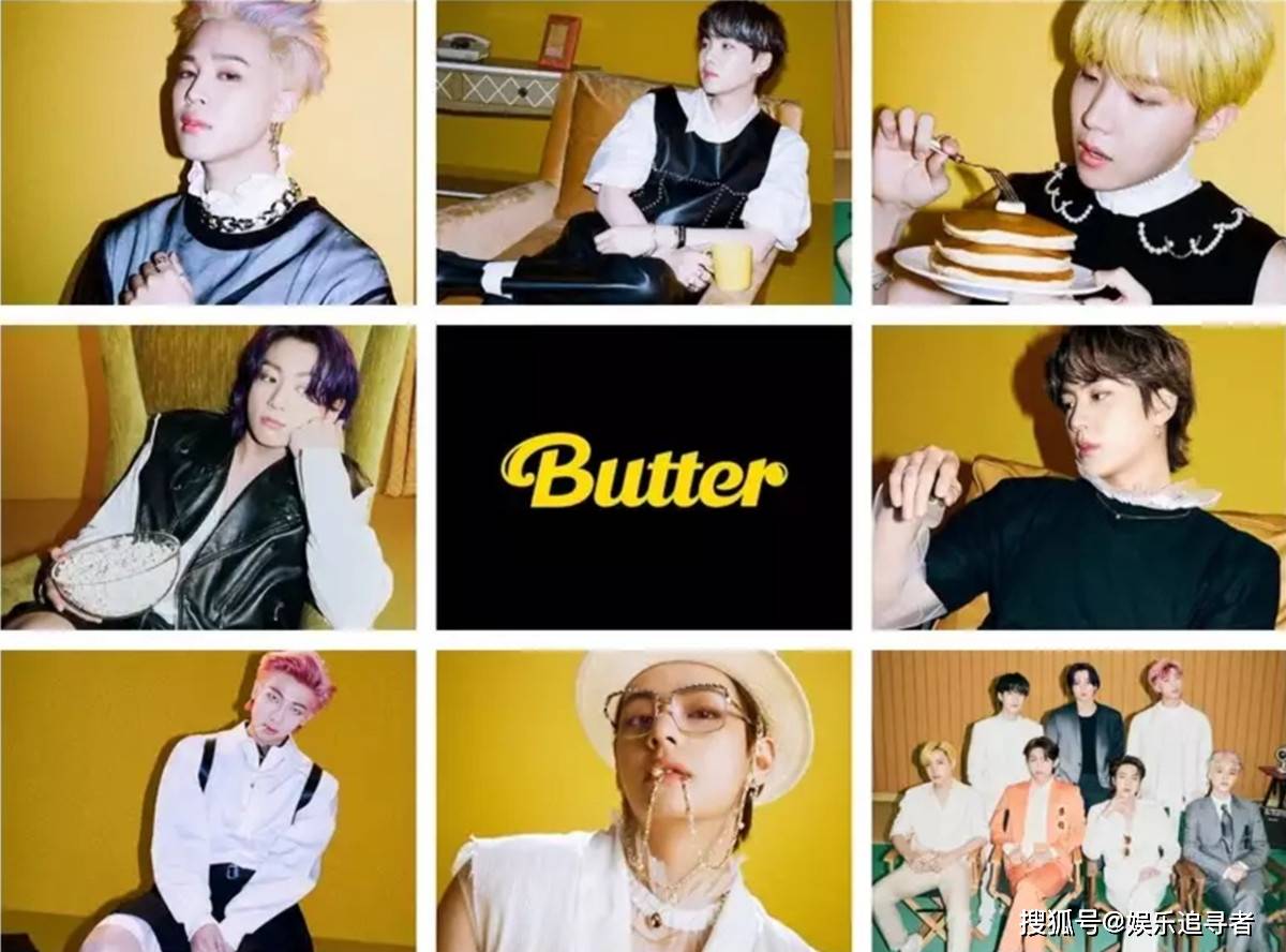 Bts发布新单曲 打破自身纪录 54分钟获得00万点击量 Butter