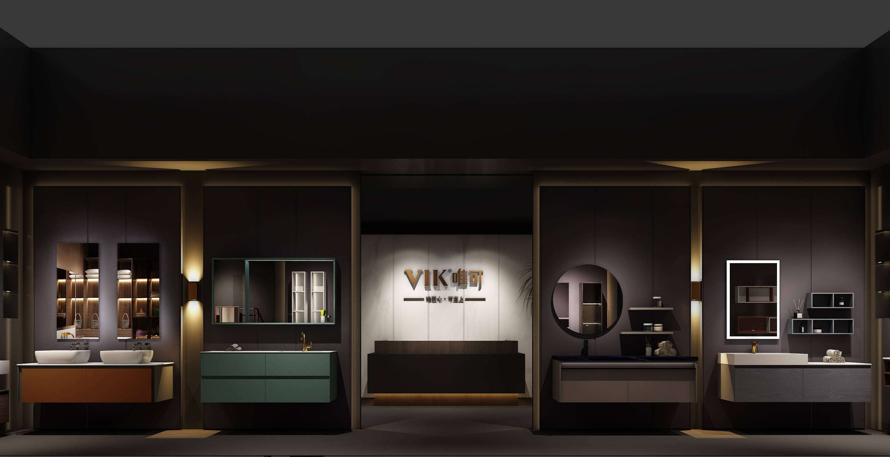 vik唯可卫浴2021上海滩再造浴柜时代之美