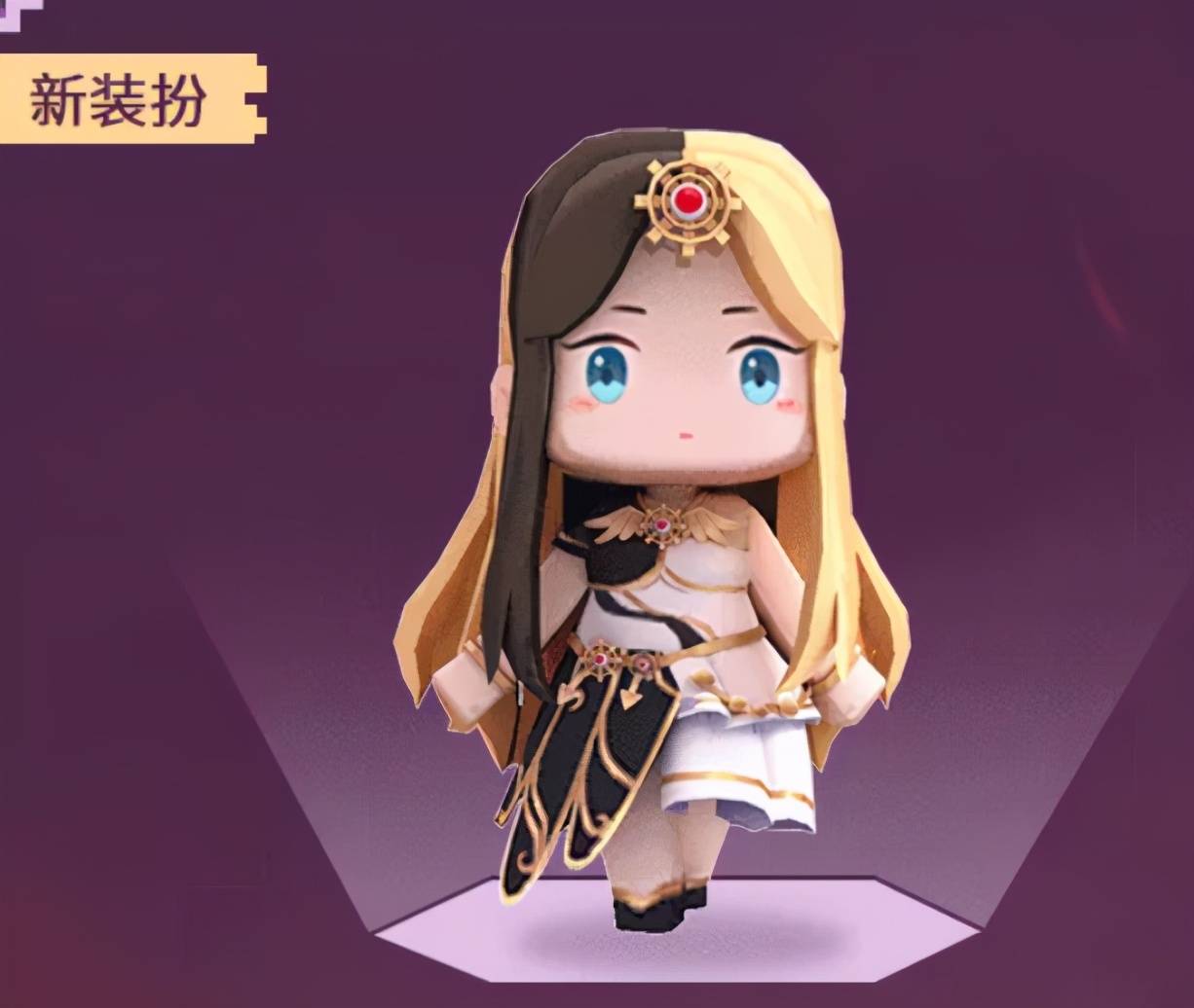 迷你世界新坐骑新装扮登场像光一样闪耀的白光莹多亮眼