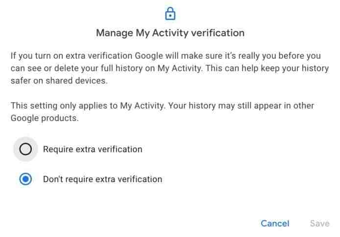 用户|一个网址就能查浏览记录，Google为 My Activity 增设密码保护