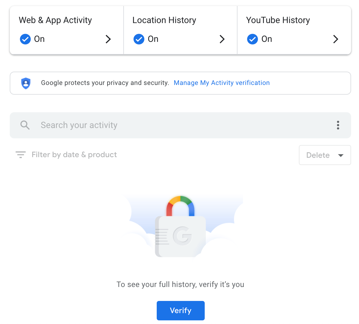 用户|一个网址就能查浏览记录，Google为 My Activity 增设密码保护