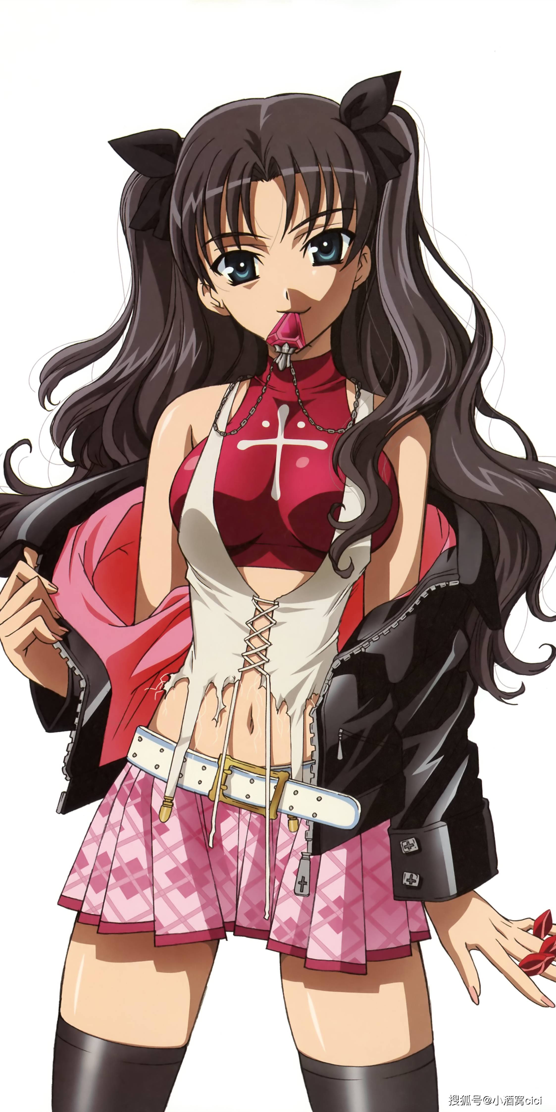 fatestaynight远坂凛全面屏壁纸脖子以下全是腿的筋肉魔法少女