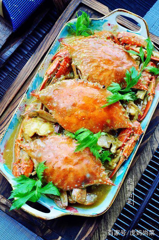 螃蟹与它是绝配,风味独特,浓郁鲜美,一直是餐馆里的热销菜