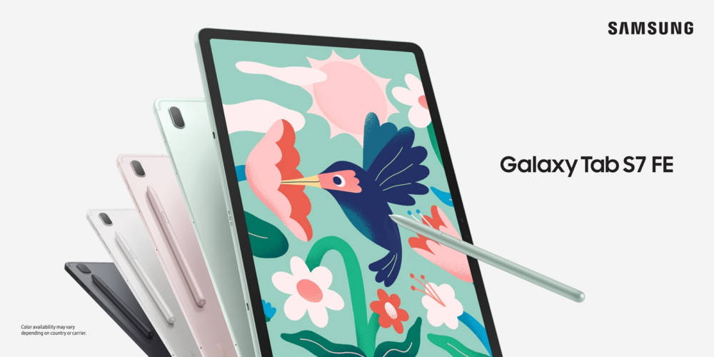 Tab|三星Galaxy Tab S7 FE平板发布：骁龙750G，约5050元起