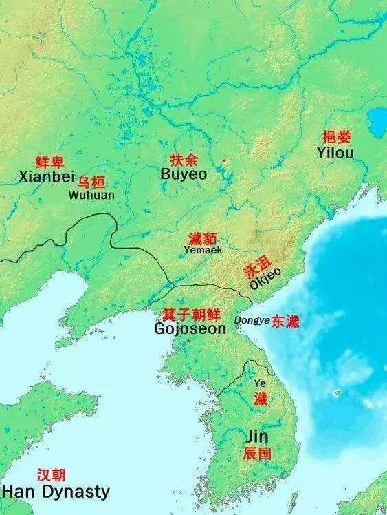 高句丽新罗百济地图图片