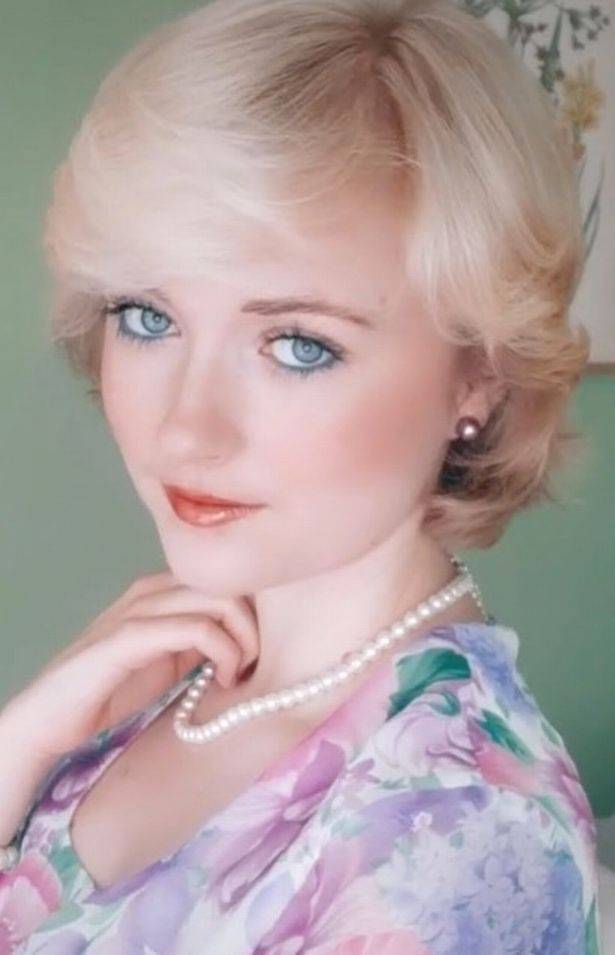 原创英国女网红复刻戴安娜盛世美颜狂揽50万粉可惜气质相差甚远