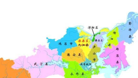 九江各县人口_江西省第四大县,人口超40万,建县历史超1300年(2)